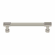 Hafele Handle, Zinc, Faux Leather, TAG Traditional, Matt nickel/winter, 128 mm CTC, Item# 111.95.412, 11195412, 111-95-412