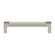 Hafele Handle, Zinc, Faux Leather, TAG Modern, Matt nickel/winter, 128 mm CTC, Item# 111.95.484, 11195484, 111-95-484