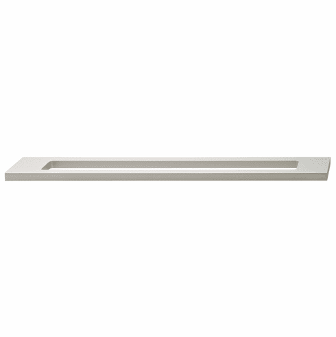 Hafele Handle, Aluminum/Stainless Steel, Resonance Collection, Aluminum, matt, 290 mm CTC, Item# 112.82.907, 11282907, 112-82-907