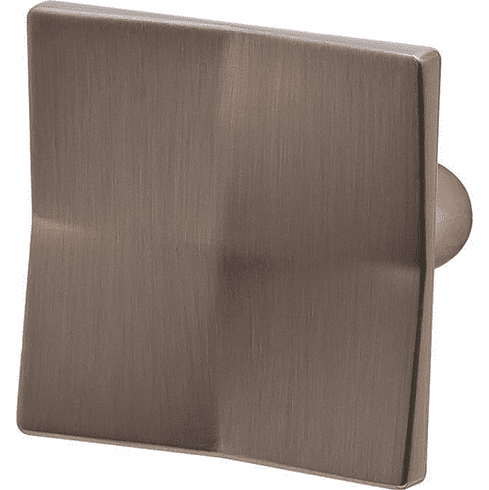 Hafele Knob, Zinc, Aztec Collection, Stainless steel, 16 mm CTC, Item# 113.97.071, 11397071, 113-97-071