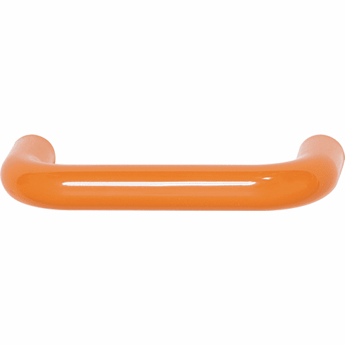 Hafele Handle, Polyamide, HEWI, Dim. A: 74mm, dim. B: 32mm, dim. C: 64mm, glossy orange, Item# 114.20.124, 11420124, 114-20-124
