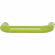 Hafele Handle, Polyamide, HEWI, Dim. A: 138mm, dim. B: 35mm, dim. C: 128mm, glossy apple green, Item# 114.20.774, 11420774, 114-20-774