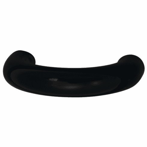 Hafele Handle, Polyamide, HEWI, Jet Black, 40 mm CTC, Item# 114.21.290, 11421290, 114-21-290