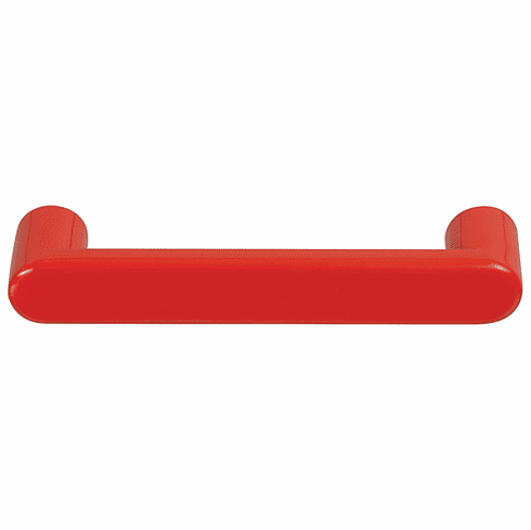 Hafele Handle, Polyamide, HEWI, 128 mm CTC, Coral, Item# 114.27.236, 11427236, 114-27-236