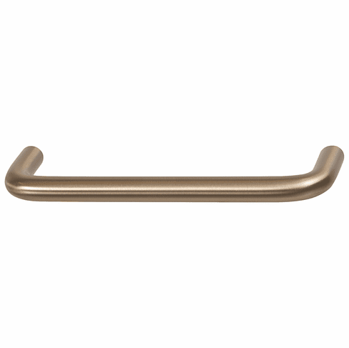 Hafele Handle, Steel or Brass, Essentials Collection, matt gold, 96 mm CTC, Item# 116.07.229, 11607229, 116-07-229