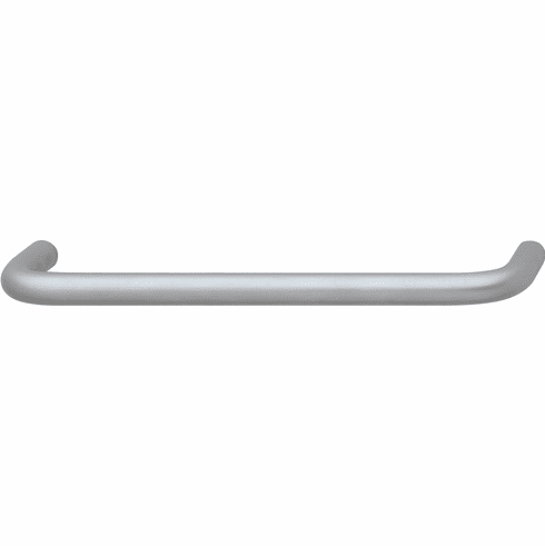 Hafele Handle, Steel or Brass, Essentials Collection, Steel, Matt chrome, 96 mm CTC, Item# 116.07.423, 11607423, 116-07-423