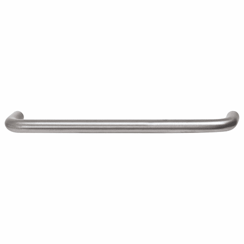 Hafele Handle, Steel or Brass, Essentials Collection, Steel, Satin chrome, (5") 127 mm CTC, Item# 116.07.443, 11607443, 116-07-443