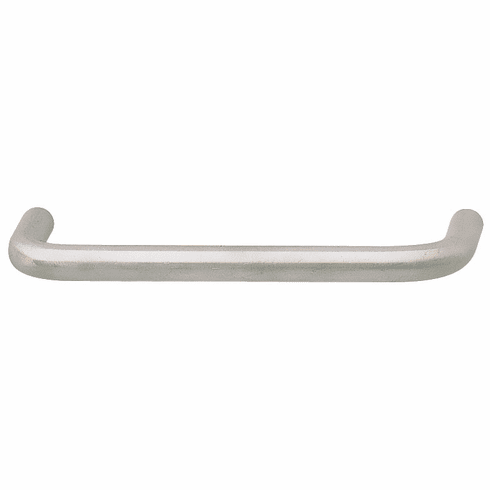 Hafele Handle, Steel or Brass, Essentials Collection, Brass, Satin chrome, (3") 76 mm CTC, Item# 116.39.437, 11639437, 116-39-437