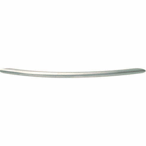 Hafele Handle, Steel, Crescent Collection, Matt stainless, 160 mm CTC, M4 thread, Item# 117.64.636, 11764636, 117-64-636
