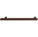 Hafele Bar Handle, Steel, Elemental Collection, Oil-rubbed bronze, 456 mm CTC, 105ST43 Finish code, Item# 117.97.359, 11797359, 117-97-359