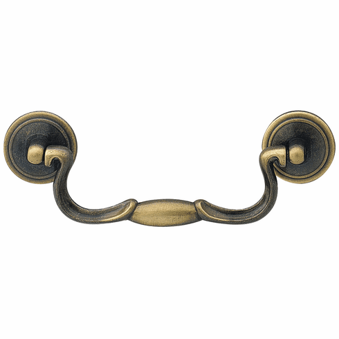 Hafele Drop Handle, Antique English, Zinc, 4 1/2" CTC, Item# 118.30.103, 11830103, 118-30-103