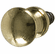 Hafele Knob, Brass, 9 mm, Polished, Item# 120.15.815, 12015815, 120-15-815
