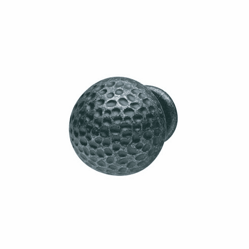 Hafele Knob, Pewter, Zinc, Rutland, Ø33 mm, Item# 120.41.900, 12041900, 120-41-900