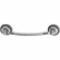 Hafele Handle, Zinc, Pewter, Item# 121.45.931, 12145931, 121-45-931