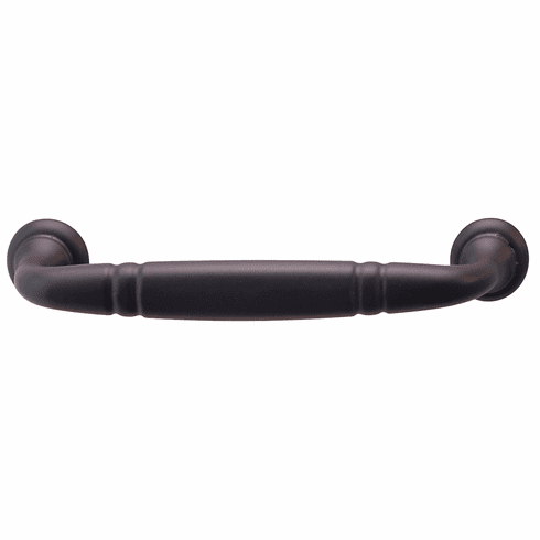 Hafele Handle, Zinc, 96 mm CTC, Dark oil-rubbed bronze, Item# 121.46.350, 12146350, 121-46-350