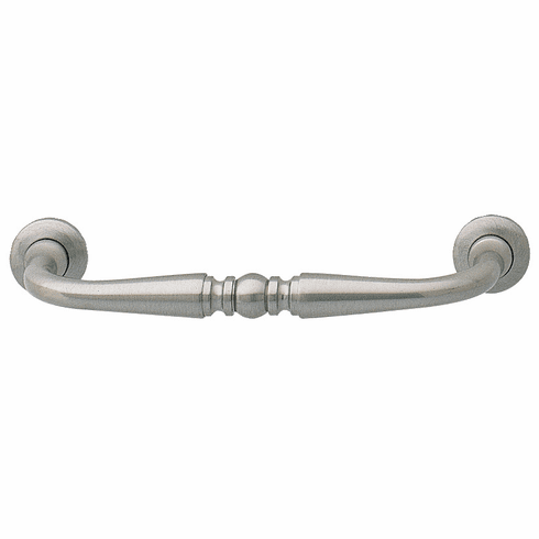 Hafele Handle, Brass, Windsor Collection, Stainless steel look, Item# 121.88.662, 12188662, 121-88-662