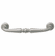 Hafele Handle, Brass, Windsor Collection, Stainless steel look, Item# 121.88.662, 12188662, 121-88-662