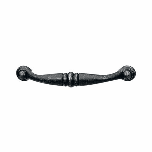 Hafele Handle, Zinc, Havana Collection, Black antique, Item# 121.90.302, 12190302, 121-90-302