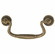 Hafele Drop Handle, Zinc, Charleston Collection, Antique bronze, Item# 122.18.129, 12218129, 122-18-129