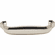 Hafele Handle, Zinc, Paragon Collection, Polished nickel, 3" CTC, Item# 123.08.745, 12308745, 123-08-745