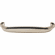 Hafele Handle, Zinc, Paragon Collection, Polished nickel, 128 mm CTC, Item# 123.08.747, 12308747, 123-08-747