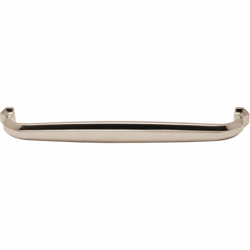 Hafele Appliance Handle, Zinc, Paragon Collection, Polished nickel, 8" CTC, Item# 123.08.748, 12308748, 123-08-748