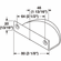 Hafele Handle, Zinc, 64 mm CTC, Cascade Collection, Stainless steel look, Item# 124.40.053, 12440053, 124-40-053