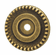 Hafele Backplate, Brass, Classico Collection, Rustic brass, Ø33 mm, Item# 125.03.112, 12503112, 125-03-112