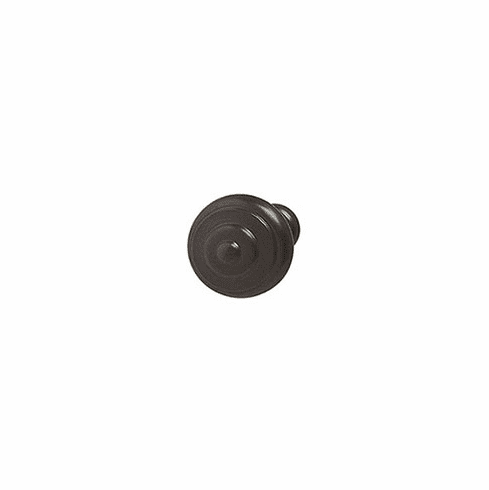 Hafele Knob, Steel, Hampton Collection, Dark oil-rubbed bronze, Item# 125.08.103, 12508103, 125-08-103