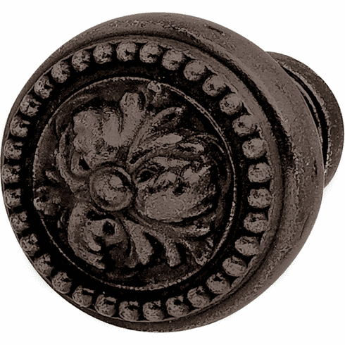 Hafele Knob, Zinc, Artisan Collection, 32 mm, oil-rubbed bronze, Item# 125.86.303, 12586303, 125-86-303