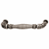 Hafele Handle, Zinc, Artisan Collection, Pewter, 128 mm CTC, Item# 125.87.901, 12587901, 125-87-901