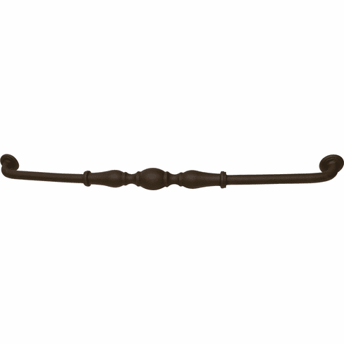 Hafele Appliance Handle, Iron, Bordeaux Collection, Rust, 18" CTC, Item# 125.88.006, 12588006, 125-88-006