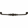 Hafele Appliance Handle, Iron, Bordeaux Collection, Florentine bronze, 12" CTC, Item# 125.88.115, 12588115, 125-88-115
