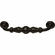 Hafele Handle, Iron, Bordeaux Collection, Oil-rubbed bronze, 3" CTC, Item# 125.88.313, 12588313, 125-88-313
