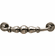 Hafele Handle, Iron, Bordeaux Collection, Pewter, 3" CTC, Item# 125.88.903, 12588903, 125-88-903