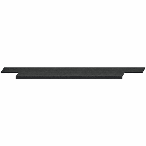 Hafele Handle profile, Aluminium, Brushed black anodized, black anodized brushed, dim. A: 997 mm, Item# 126.14.207, 12614207, 126-14-207