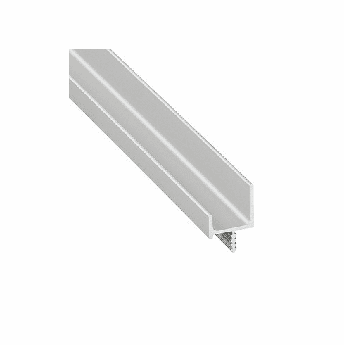 Hafele Continuous Handle, Aluminum, length 2,500 mm, Touch-up pencil 007.33.062 is color coordinated to match silver colored aluminum profiles, Matt aluminum, Item# 126.22.909, 12622909, 126-22-909