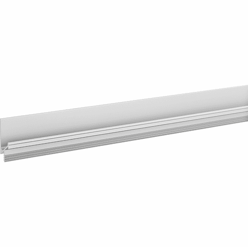 Hafele Griff-Profilleiste, aus Aluminium, Retuschierstift 007.33.062 ist speziell auf silberfarbene Aluprofile abgestimmt, Length: 2,500 mm, harpoon-type flange not notched, Item# 126.35.925, 12635925, 126-35-925