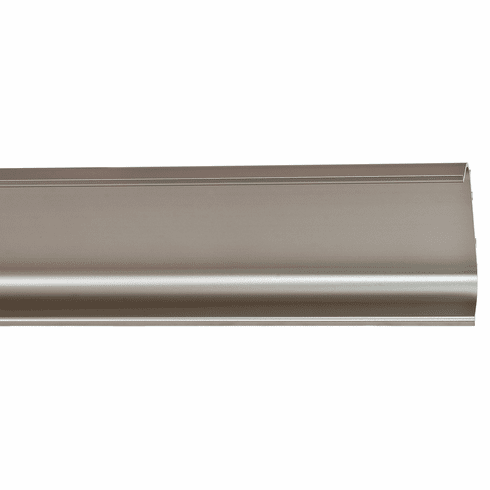 Hafele C-Profile, Aluminum, 2.5 m, Passages Collection, stainless steel colored, Item# 126.36.001, 12636001, 126-36-001