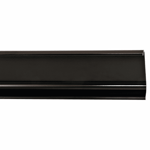 Hafele C-Profile, Aluminum, 2.5 m, Passages Collection, black, Item# 126.36.300, 12636300, 126-36-300