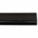 Hafele C-Profile, Aluminum, 2.5 m, Passages Collection, black, Item# 126.36.300, 12636300, 126-36-300