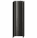 Hafele Vertical Profile, Aluminum, 2500 mm Length, Passages Collection, Black, Item# 126.37.312, 12637312, 126-37-312