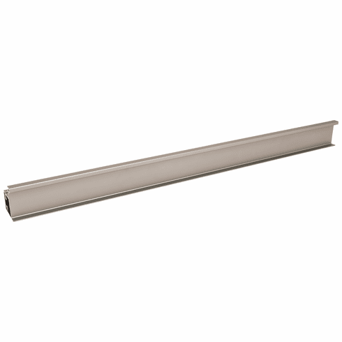 Hafele Vertical End Profile, Vertical, Aluminum, 2895 mm, Venice Collection, Matt nickel, Item# 126.63.013, 12663013, 126-63-013