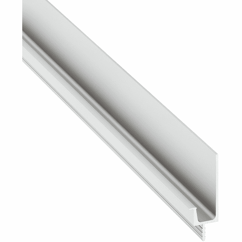 Hafele Continuous Handle, Aluminium, for handle-less front appearance, Effective length 2,450Â mm, Silver coloured anodized (E6/EV1), Item# 126.95.910, 12695910, 126-95-910