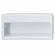 Hafele Inset Handle, Plastic, 80 x 40 (L x H), White, Item# 129.57.701, 12957701, 129-57-701
