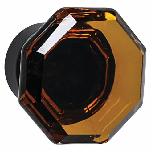 Hafele Knob, Zinc & Glass, Amerock Traditional Classics Collection, Amber & black bronze, Item# 133.50.126, 13350126, 133-50-126