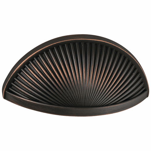 Hafele Cup Handle, Zinc, Amerock Sea Grass Collection, oil-rubbed bronze, Item# 133.50.144, 13350144, 133-50-144