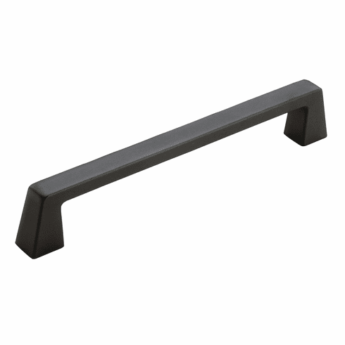 Hafele Handle, Zinc, Amerock Blackrock Collection, black bronzed, 160 mm CTC, Item# 133.50.162, 13350162, 133-50-162
