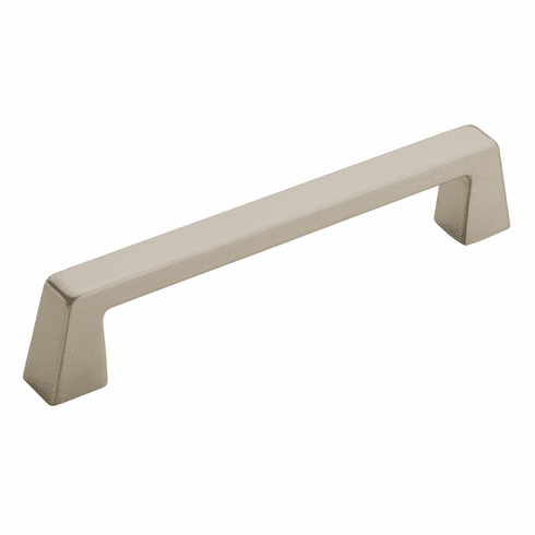 Hafele Handle, Zinc, Amerock Blackrock Collection, satin nickel, 128 mm CTC, Item# 133.50.169, 13350169, 133-50-169