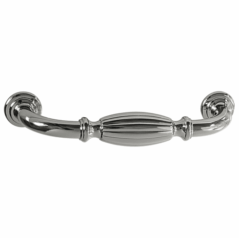 Hafele Handle, Zinc, Amerock Blythe Collection, polished nickel, 96 CTC, Item# 133.50.179, 13350179, 133-50-179